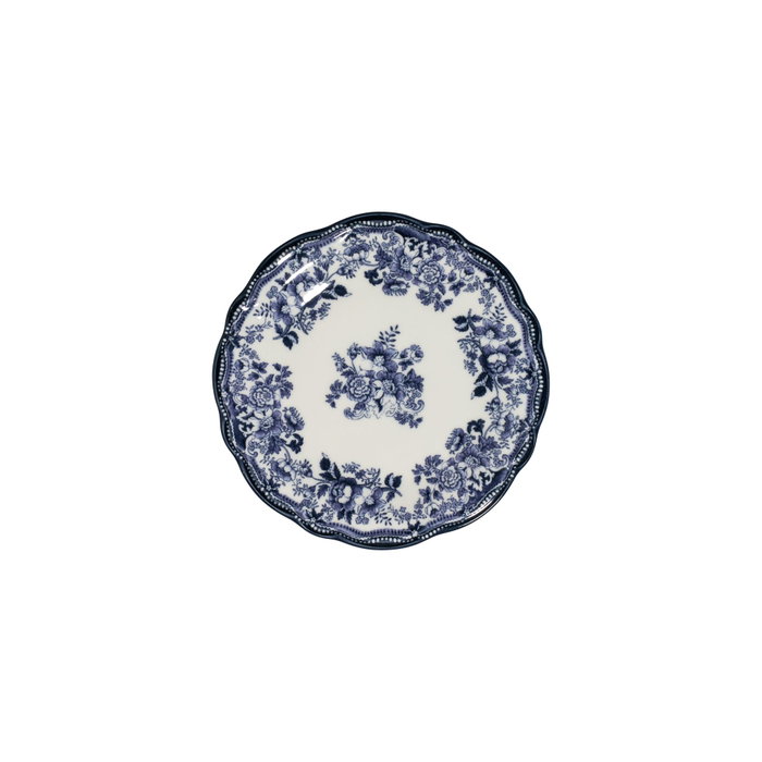 Hermia Velour Navy Blue Fulya Juego de Cena de 24 Piezas en Porcelana
